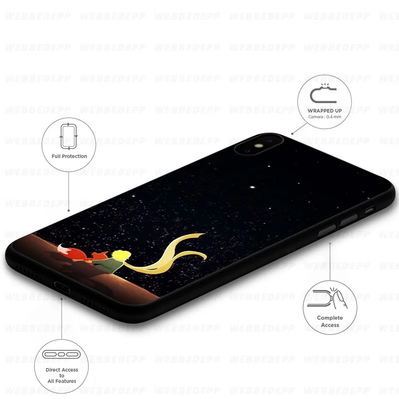 WEBBEDEPP Маленький принц мягкий чехол для Huawei Mate Honor 20 6A 7A 7C 7X 8 9 9X 10 View Lite Pro 30 |