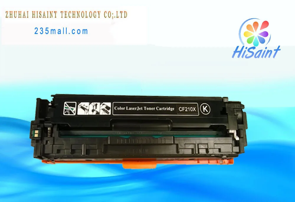 2 * Горячий цветной тонер-картридж для лазерного принтера HP CF210X MFP M276 M276N M276NW