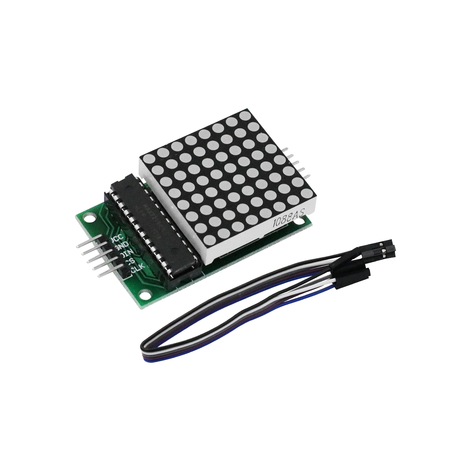 MAX7219 Dot модуль светодиодной матрицы MCU Комплект модуля управления светодиодным