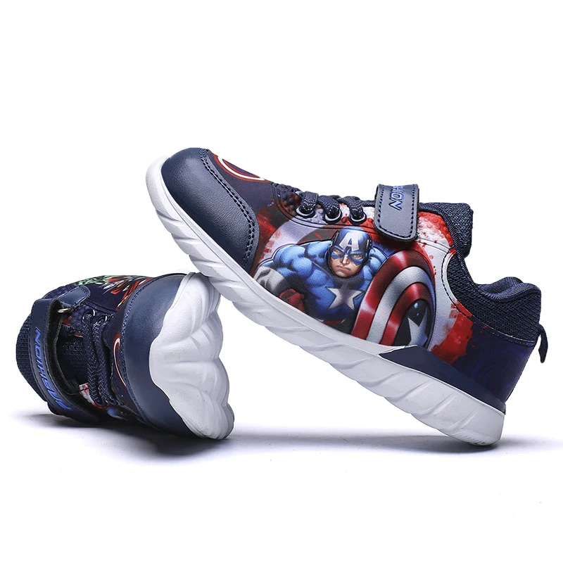 Детская обувь Капитан Америка детские кроссовки для мальчиков chaussure enfant garcon sepatu