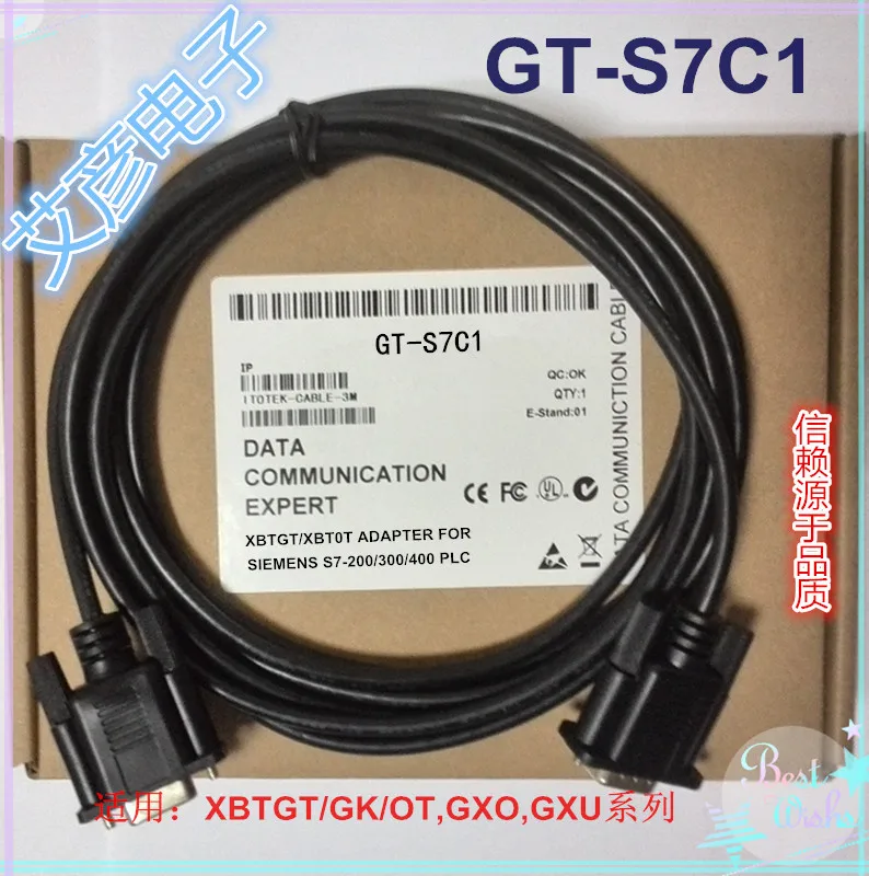 

XBTGT touch screen and S7-200/300/400 series PLC communication line GT-S7C1