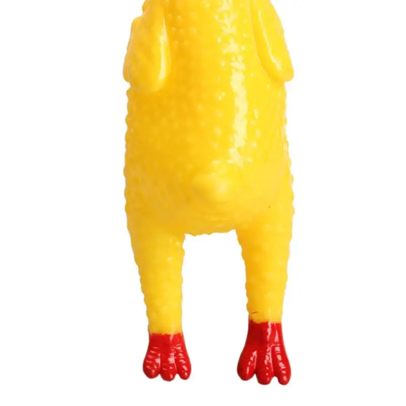 

Funny Vent Long Neck Chicken Shrilling Chicken Sound Squeeze Screaming Toy Baby Screaming Toy Yellow for Kids Children Nice Gift