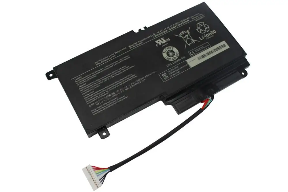 7XINbox Battery PA5107 For Toshiba PA5107U-1BRS4ICP9 39 65- 1P000573230 P000573240 L50 L50-A L45 L45D L55 L55t L55D P50 2500mAh |