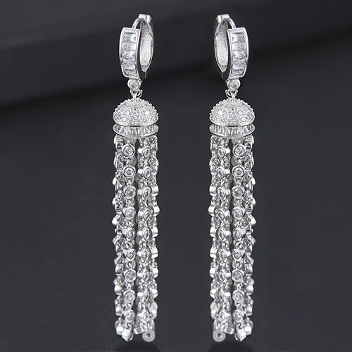 S Новая мода цепи кулон серьги букле d'oreille femme украшения для женщин Свадебная вечеринка повод интимные аксессуары подарок - Окраска металла: S