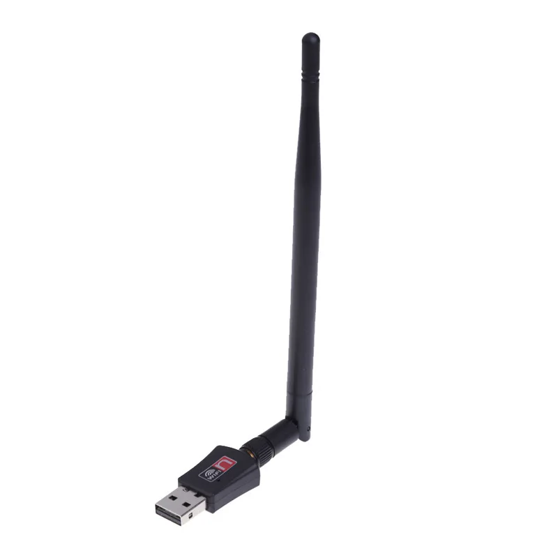 Sanchow Беспроводной Wi-Fi usb-адаптер приемник с 5dBi антенны 300 Мбит/с для настольных