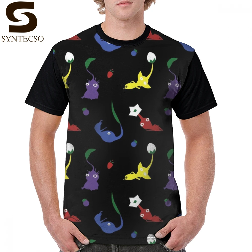Pikmin футболка Пик комплект из футболки с принтом милые графический принт человек