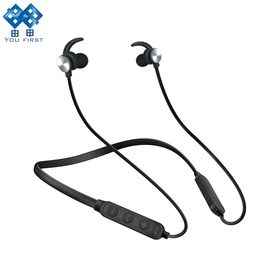 YOU FIRST Спортивные Bluetooth наушники, беспроводные наушники, магнитная гарнитура для бега, стерео наушники с супер басами, гарнитура с микрофоном