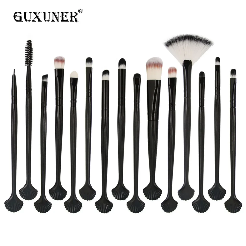 GUXUNER 6/10/15 шт. основа набор кистей для макияжа Мощность тени бровей губ корректор