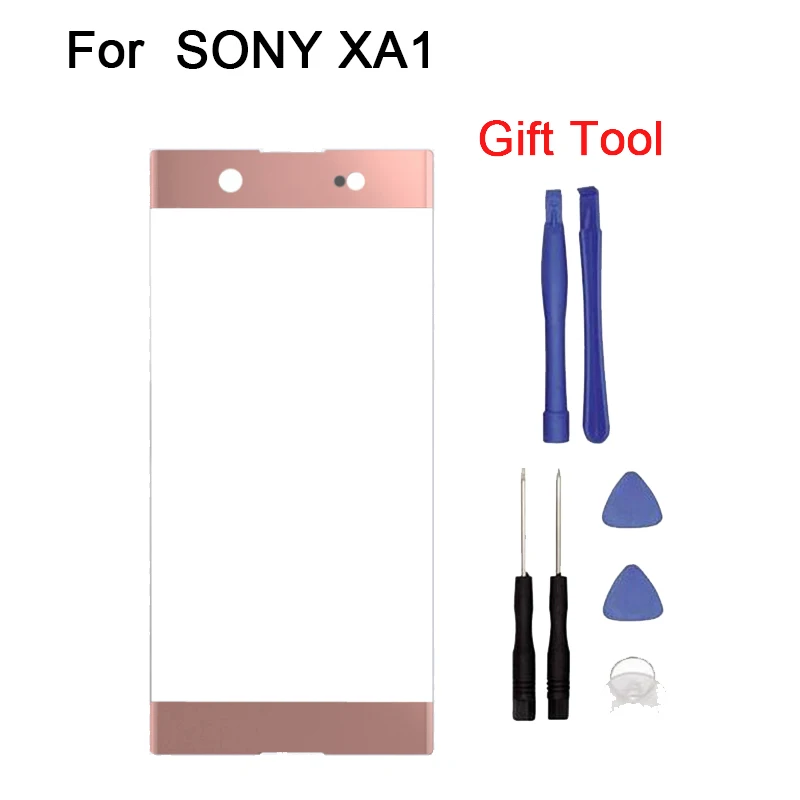 New Replacement LCD Front Touch Screen Panel Outer Glass Lens For Sony Xperia XA1 5.0&quot G3116 G3112 G3125 | Мобильные телефоны и