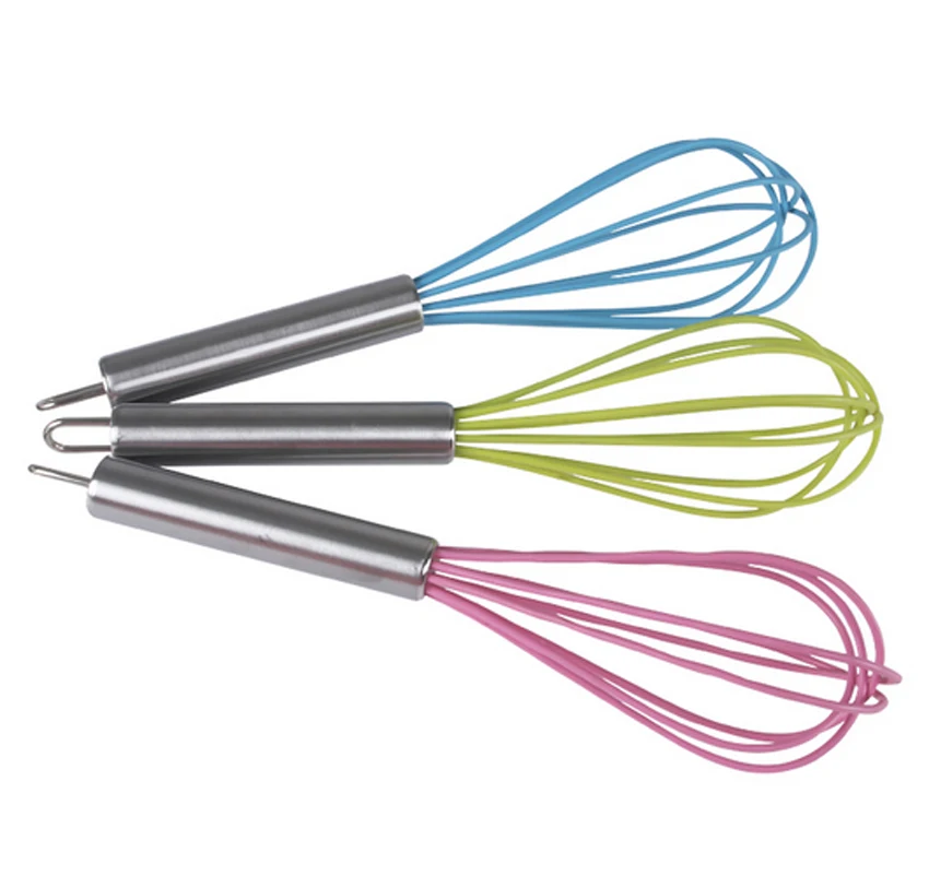 Силиконовые взбиватели для яиц с ручкой из нержавеющей стали венчик молока