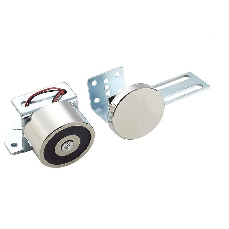 Right angle DC12V 150lbs магнитный замок для раздвижной двери автоматическая дверь - Цвет: Right angle