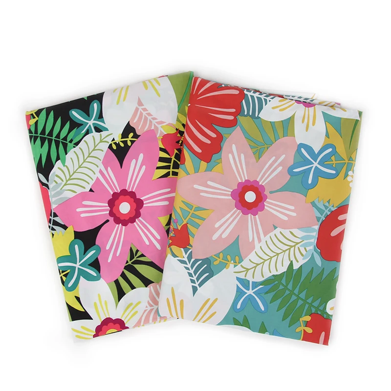 Европейская и американская ткань сделай сам розовая хлопчатобумажная с принтом