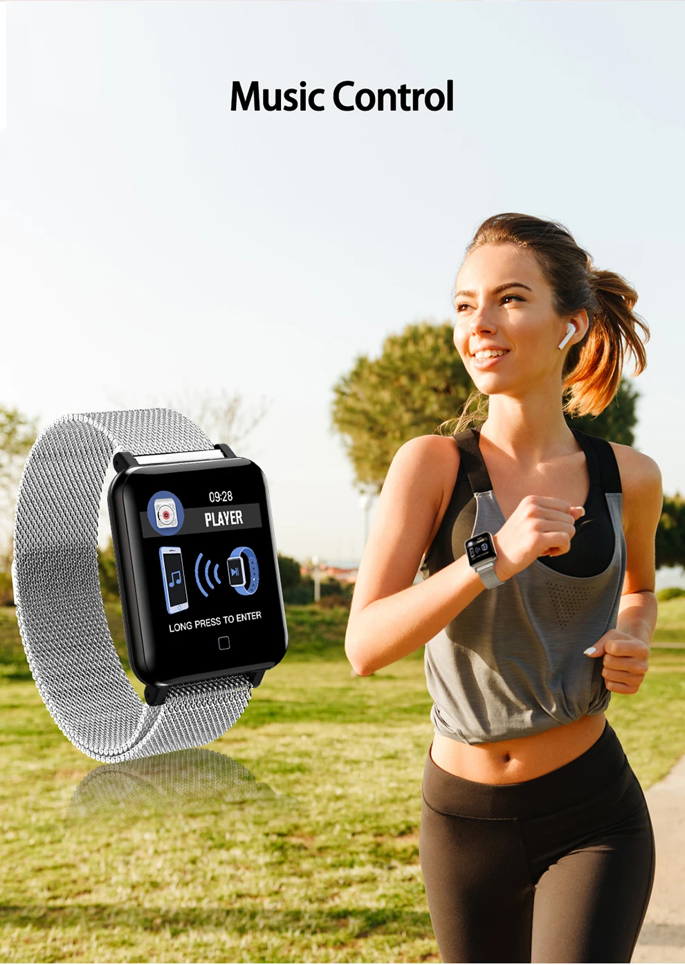 Спортивные Смарт-часы M19 с пульсометром кислородом фитнес-трекером для xiaomi m3 band