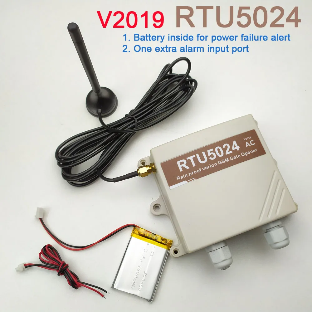 V2019 дождливая версия RTU5024 GSM Открыватель ворот реле дистанционный переключатель
