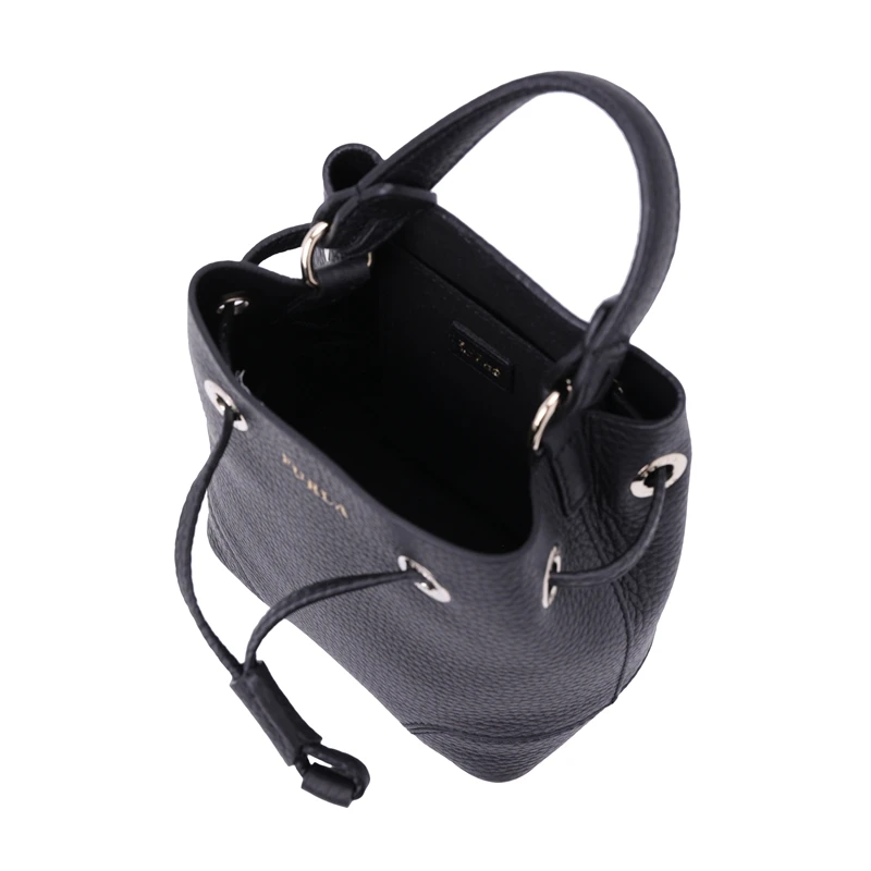 FURLA Кожаная мини-сумка на шнурке BOW7