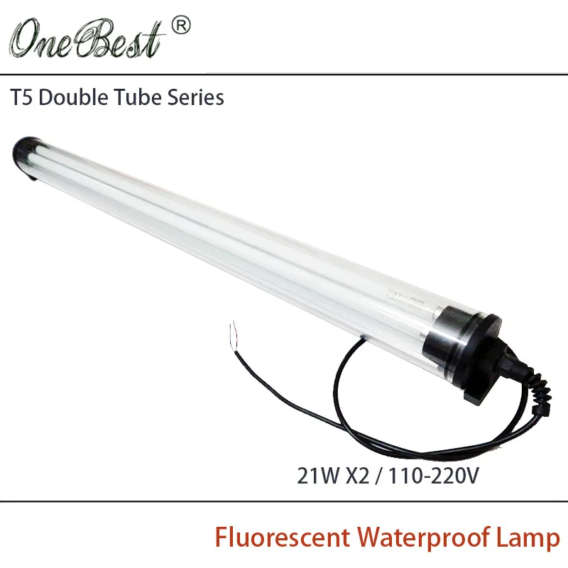 HNTD 42 Вт Флуоресцентный Водонепроницаемый взрывозащищенный свет T5 двойные трубки