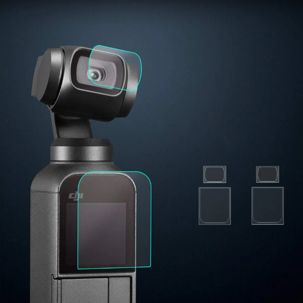 Защитная пленка для DJI OSMO Карманный Протектор экрана Закаленное стекло объектива
