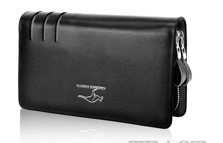 A generation of fat Kangaroo hand header layer leather bag men clutch wallet long section male business packa|generator muffler|generator waterwallet