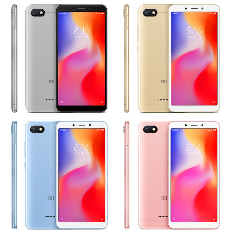 Глобальная версия Xiaomi Redmi 6A 6 A 2GB 16GB смартфон Helio A22 четырехъядерный 5 45 "13.0MP