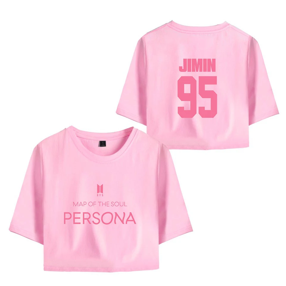 Карта Soul Persona BangTanBoys женский сексуальный короткий летний топ вееры для девушек