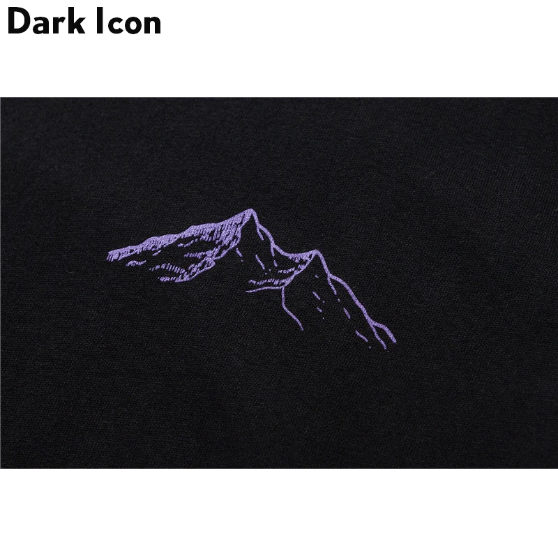 DARK ICON большие размеры футболки с коротким рукавом футболка для мужчин и женщин 2019