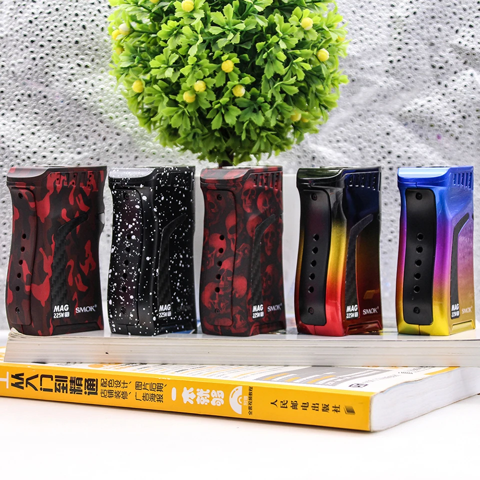 Оригинальный SMOK Mag 225 Вт TC коробка мод правой рукой с 5 мл бак большой экран