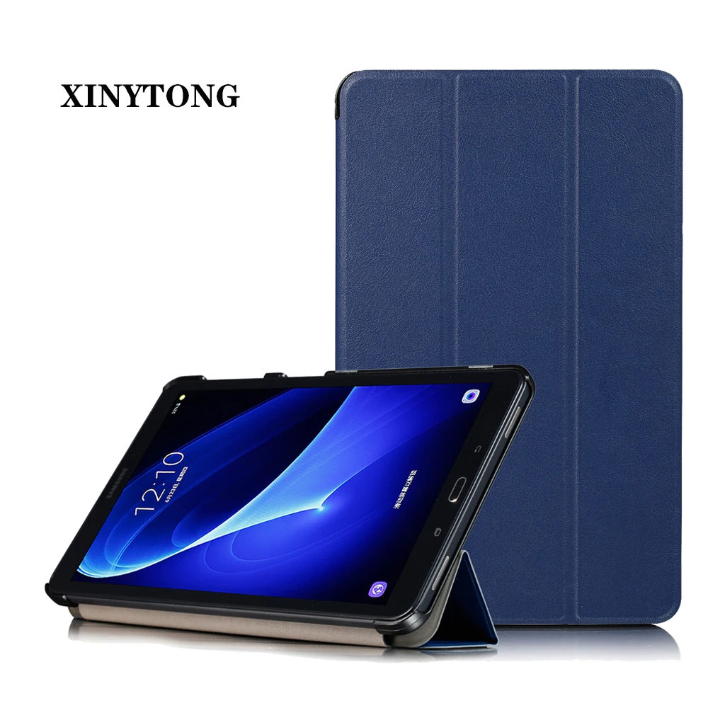 Чехол для samsung Galaxy Tab A 10 1 на магните из искусственной кожи складной чехол