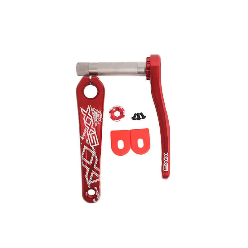 Red-crank Улитка GXP 30/32/34t MTB дорожный велосипед с ЧПУ Chainset 170 мм рукоятки BB звездочка цепной передачи передняя Звездочка Алюминий сплав диаметра окружности болтов для GXP XX1 X9 модными принтами XO X01 - Цвет: Red-crank
