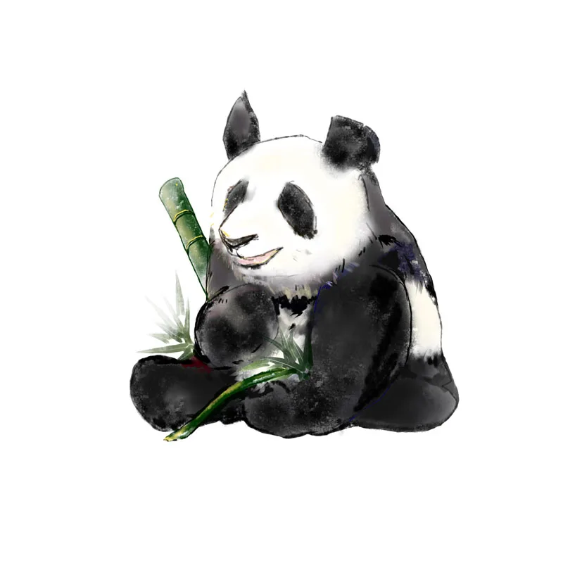 YOJA 21.5X23.1CM Dumeng's Lovely Panda стикер для стены гостиной домашний декор наклейки