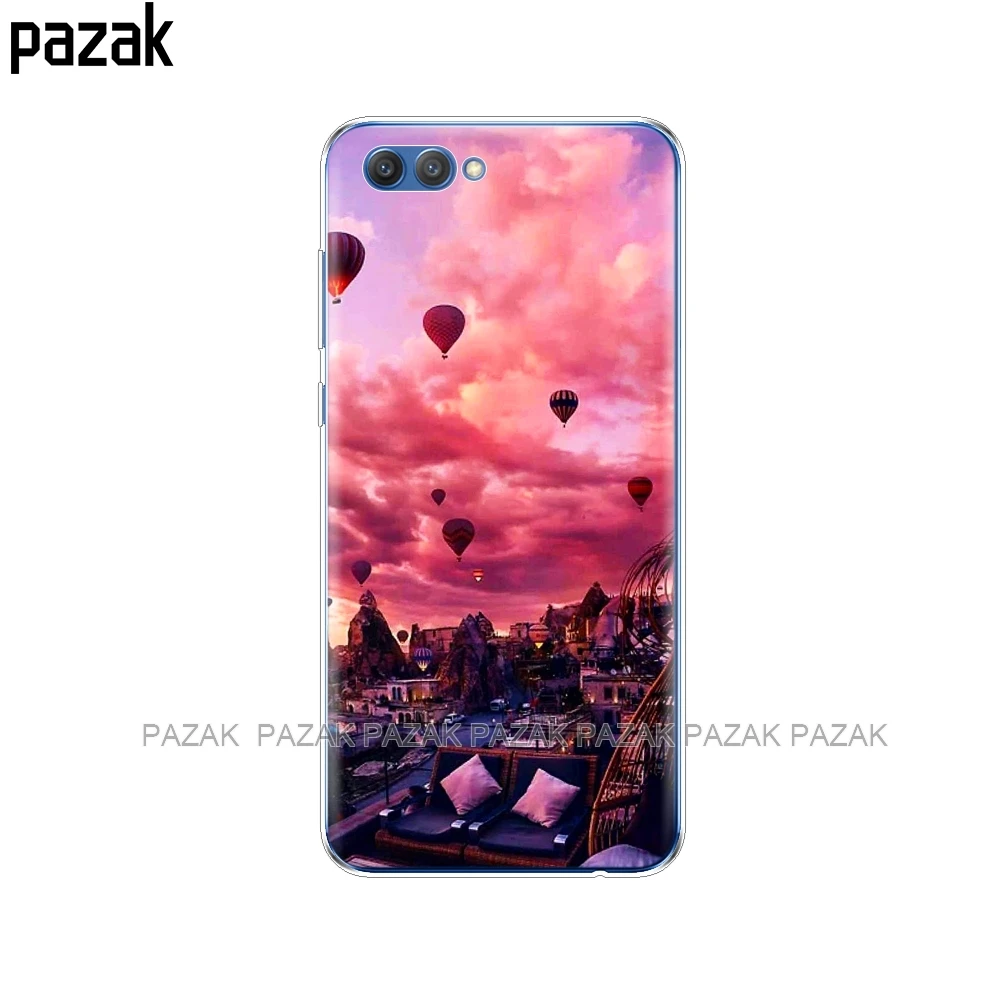 34402 Силиконовый чехол для телефона huawei honor 10 V10 view для huawei honor 9 8 lite 7x 6c pro Бампер etui Coque Мягкий ТПУ чехол s - Цвет: 34402