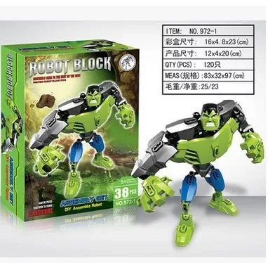 YCL 3D Avengers iron mans captain America poses with toy building blocks as a gifts | Игрушки и хобби