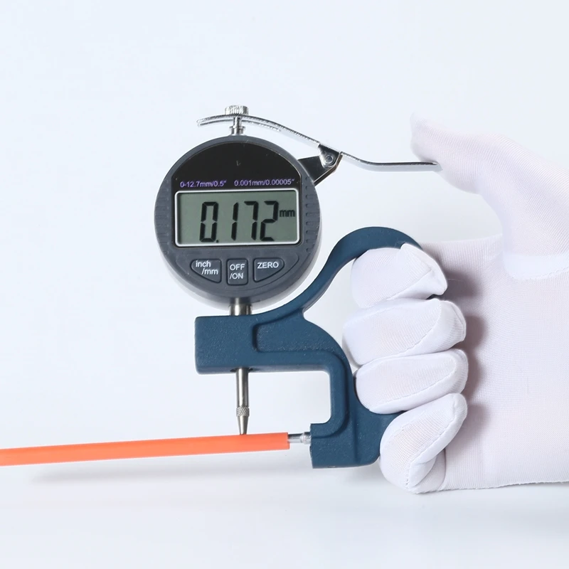 

0.001mm Electronic Tube Thickness Gauge 0-10mm Digital Tube Micrometer Thick Gauge Pipe Dial Indicator Width Measure Tools
