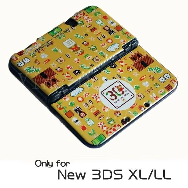 XDS007 Матовый Жесткий Пластиковый корпус чехол для нового 3DS XL LL для нового 3dsxl 3dsll наклейка и протектор - Цвет: XDS007