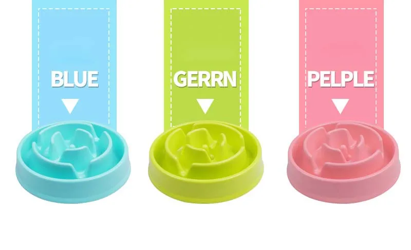 Медленная кормушка PW021 для домашних животных кошек собак|Кормление собаки| |