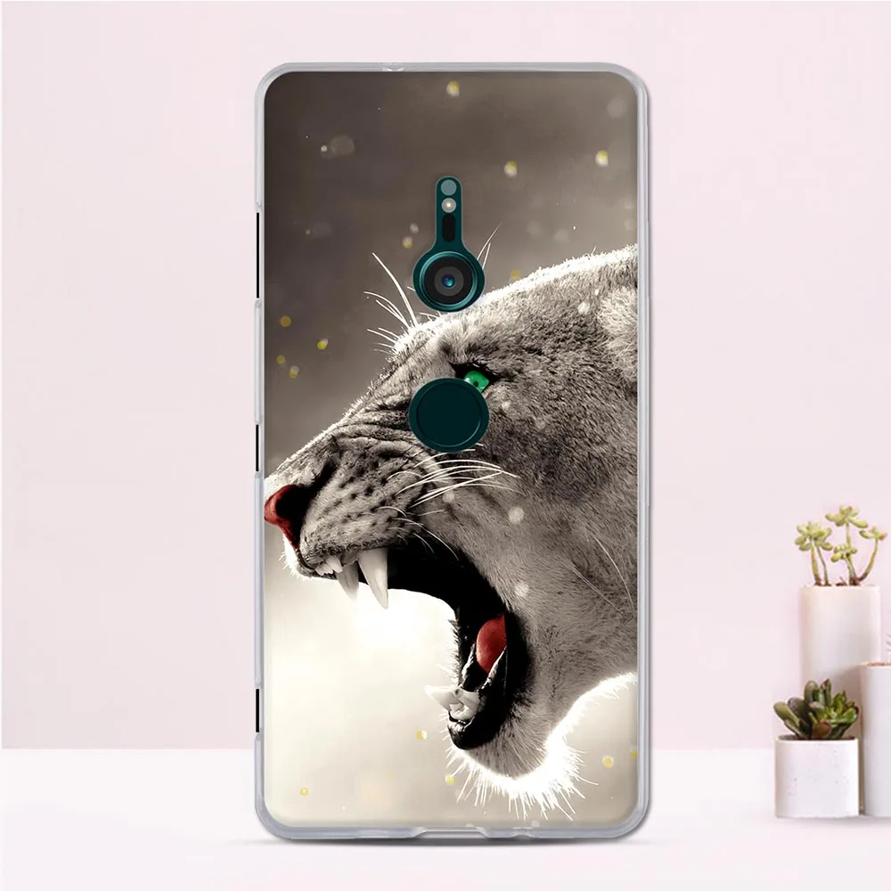 Чехол для телефона Sony Xperia XZ3 силиконовый чехол 6 0 &quotМягкий ТПУ милый окрашенные |