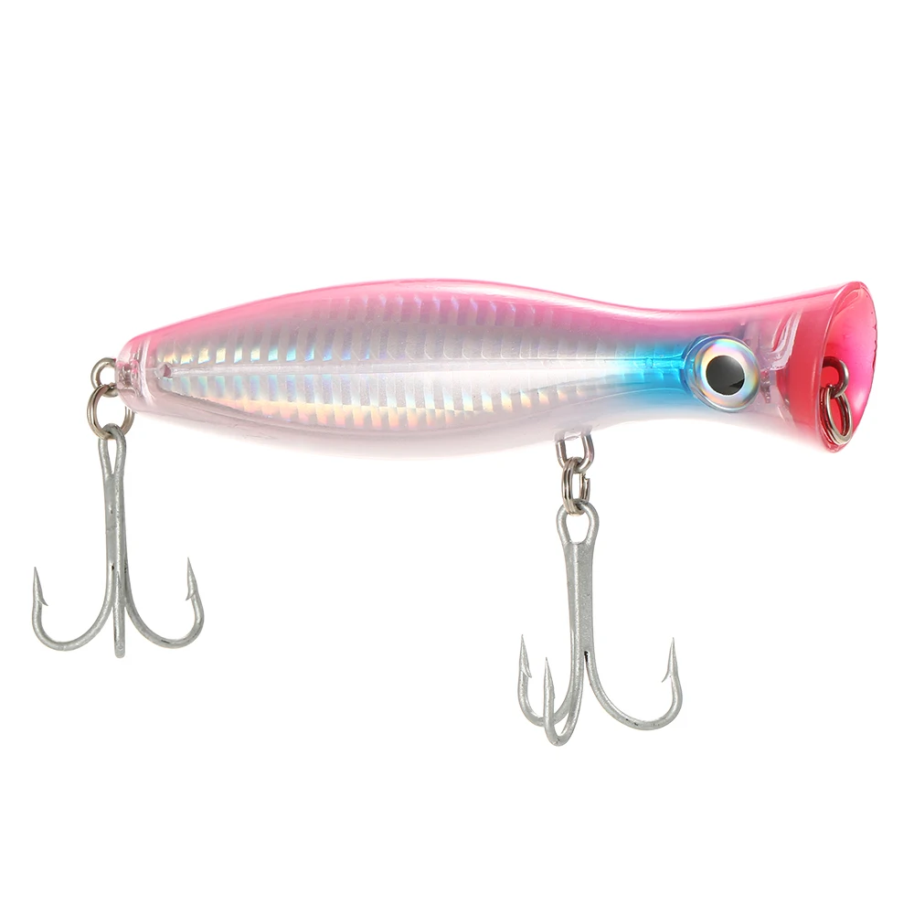 

12cm / 45g Fishing Topwater Fishing Lures Artificial Hard Bait Swimbait Floating Popper Lure Hooks Crank Baits Tackle Tool