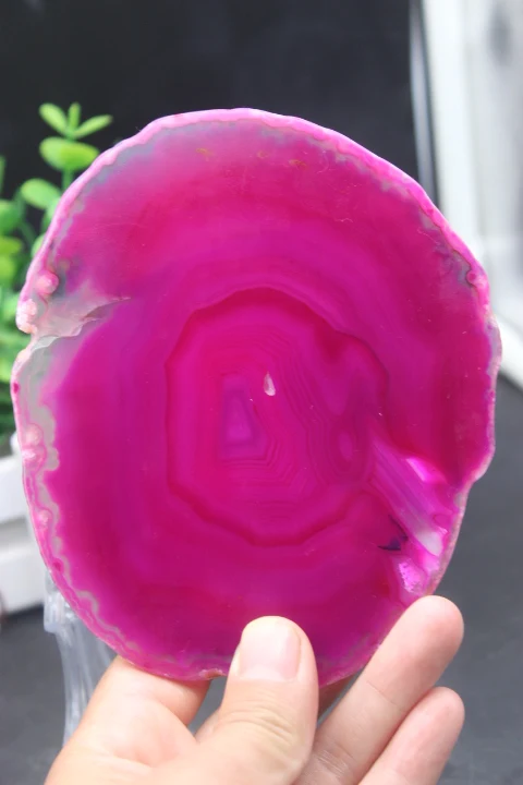 148 грамм кварцевого хрустального агата подставка под чашку предметы интерьера