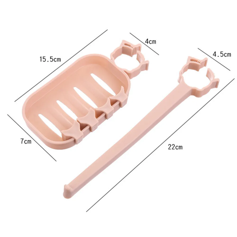Hanging Storage Rack Bathroom Kitchen Utensil Box Rag Soap Shelf | Дом и сад