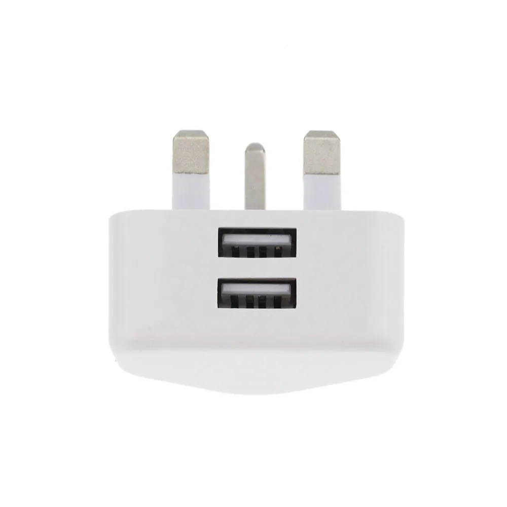 Del USB Wall Charger 3PIN UK Plug Port AC Power 2A Adaptor For All Phones TD1110 dropship | Мобильные телефоны и