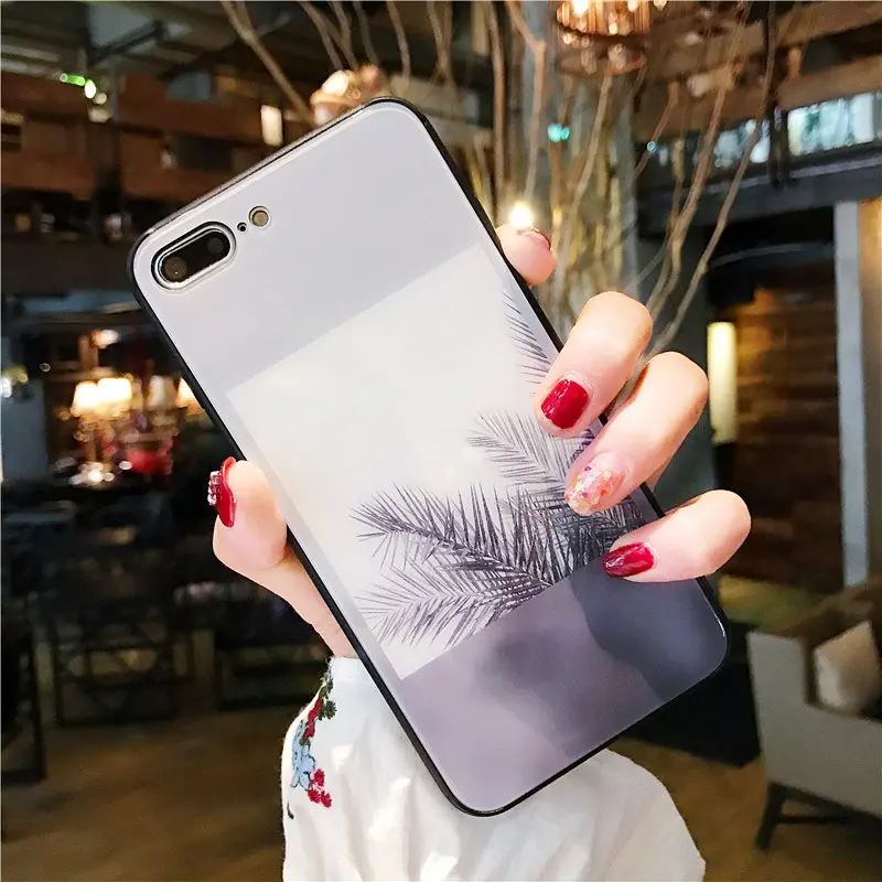 Чехол для телефона OPPO R15 R11 S R11s плюс R9 R9s Приморский декоративный пейзаж дерево