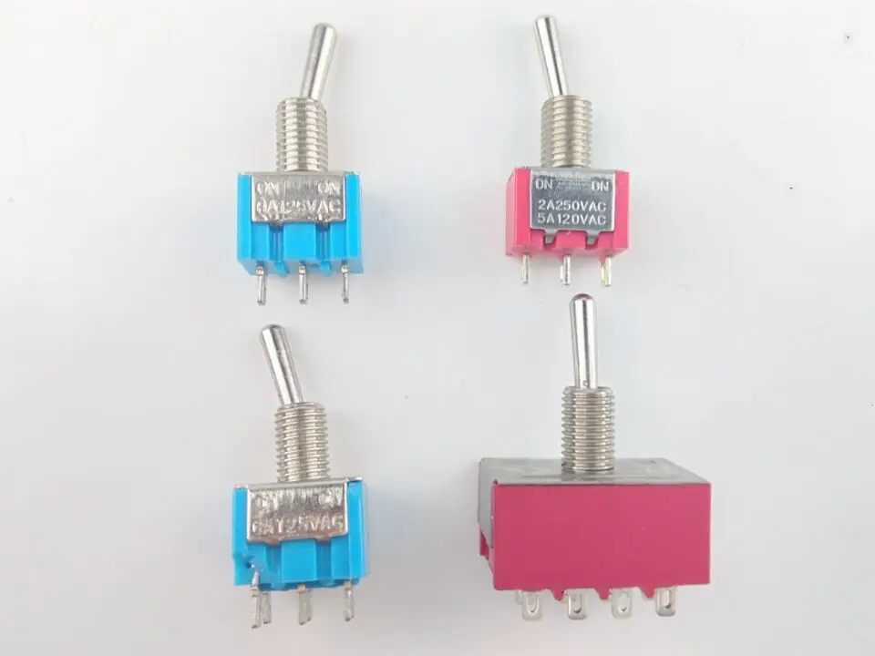 

Miniature Toggle Switches SPDT ON-ON Toggle Switche