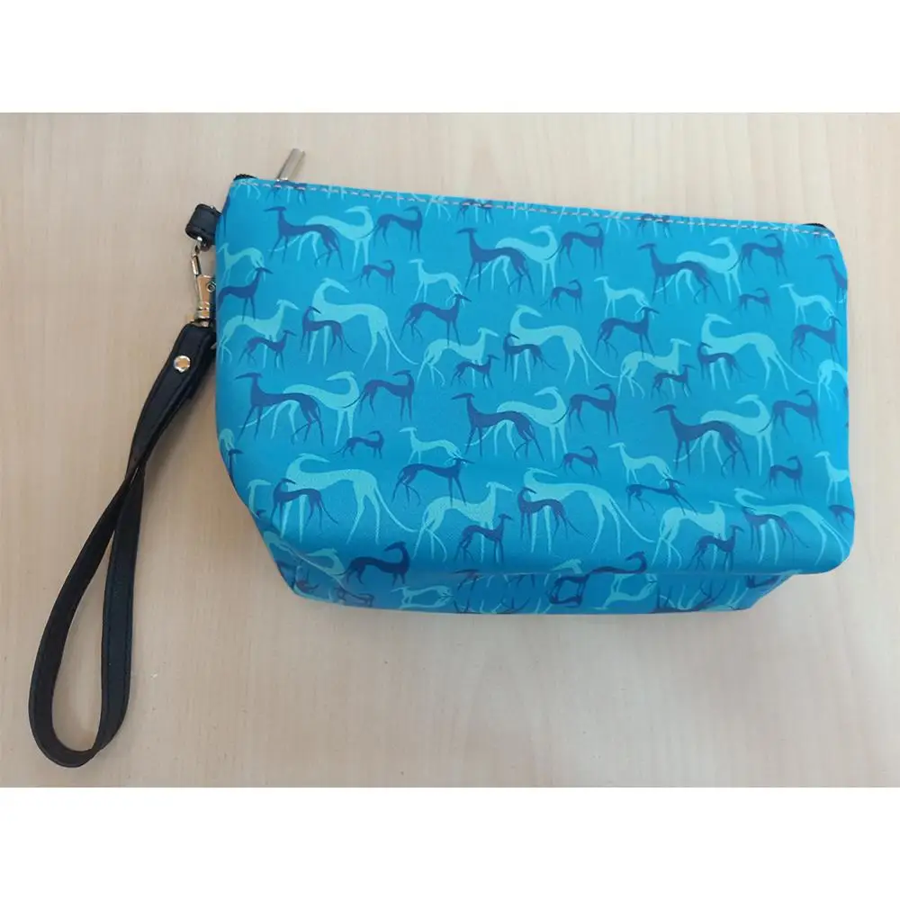 Новинка 2019 женская косметичка милая сумка с принтом Собачья лапша для хранения