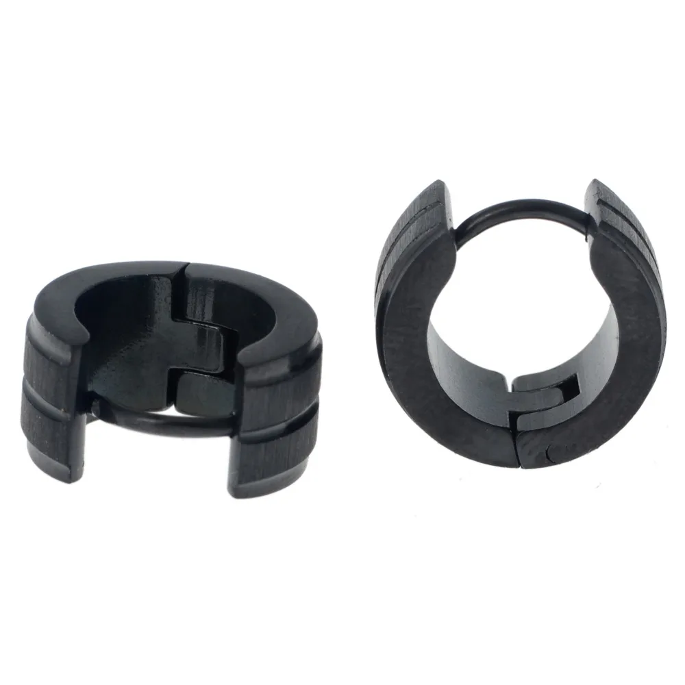 Готические панк-гвоздики 1 пара из нержавеющей стали для мужчин и женщин модные