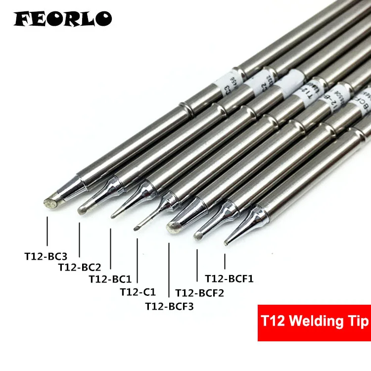 Наконечники для паяльника FEORLO T12 K KU KF|Электрические паяльники| |