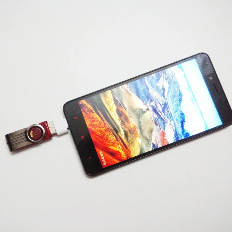 Адаптер OTG для телефона на Android 50 шт. USB Micro Mini Plug расширение памяти мобильного