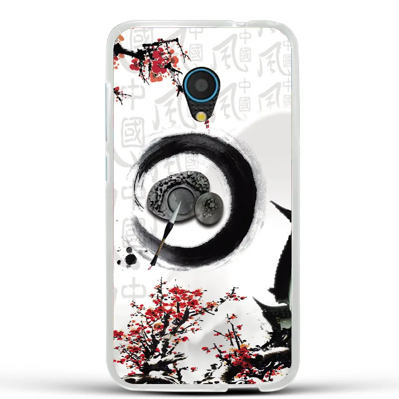 Пять цветов чехол для Alcatel U5 силиконовый модный дизайн мультяшный рисунок мягкий