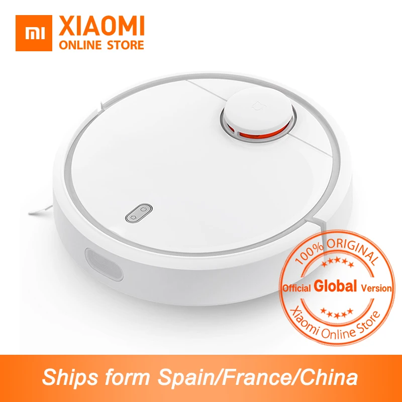 Робот пылесос Xiaomi Mi с глобальной версией для дома автоматический подметальный