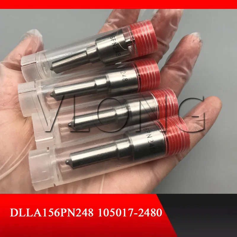 Форсунка инжектора дизельного топлива PN типа DLLA156PN248 DLLA 156 PN248 105017 2480|Топливный