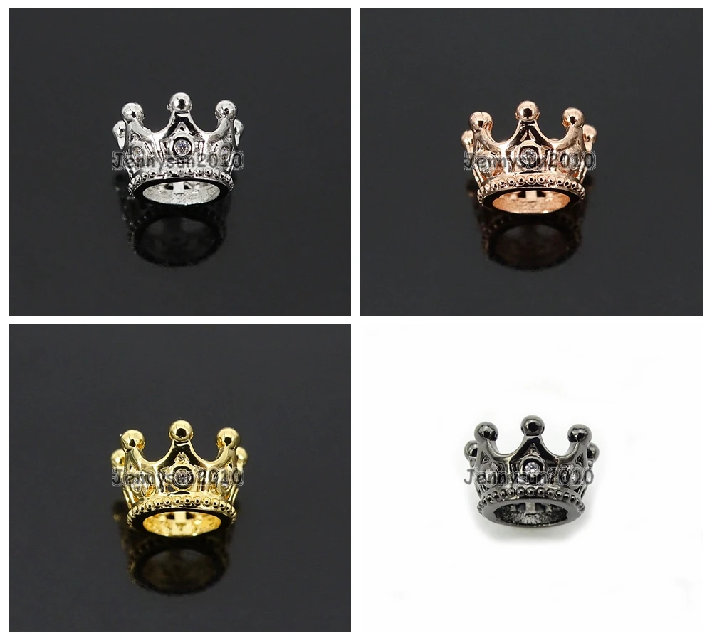 Прозрачные циркониевые драгоценные камни проложить корону королевы браслет с