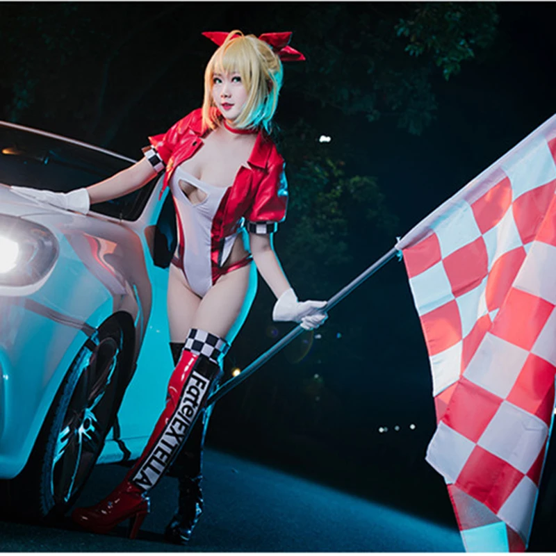 Fate/Extra CCC FGO Nero для косплея костюм Fate/большой заказ Tamamo no Mae Jacket шорты гоночные